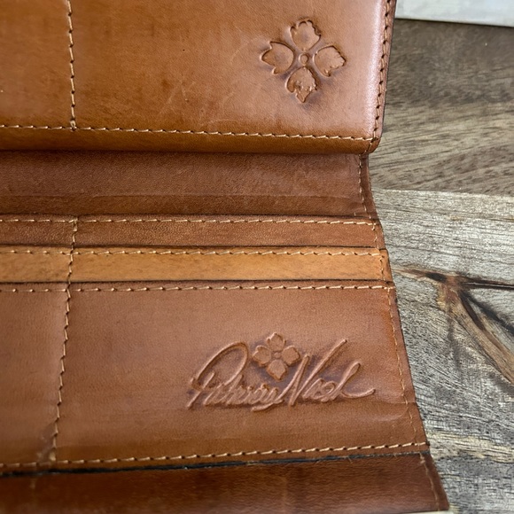 PATRICIA NASH Brown Tooled Leather Wallet - Picture 4 of 9